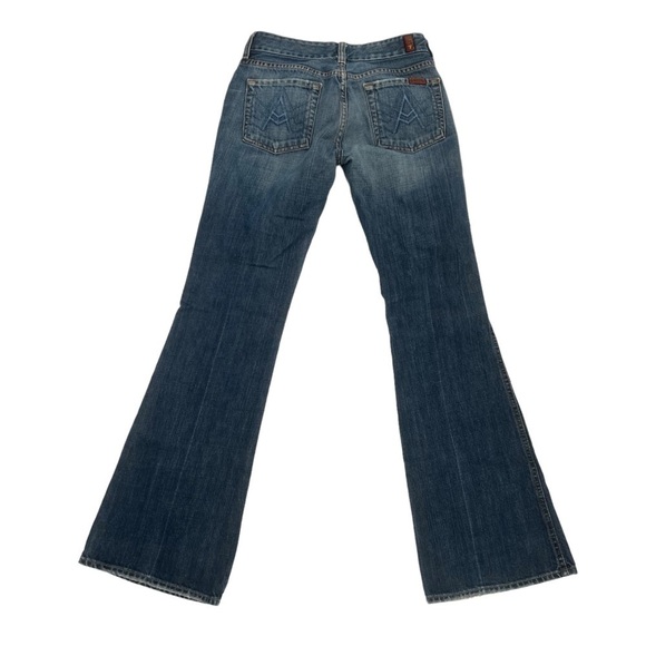 7 For All Mankind “A” Pocket Slim Boot Cut Jeans Size 26 Women’s - Picture 3 of 6